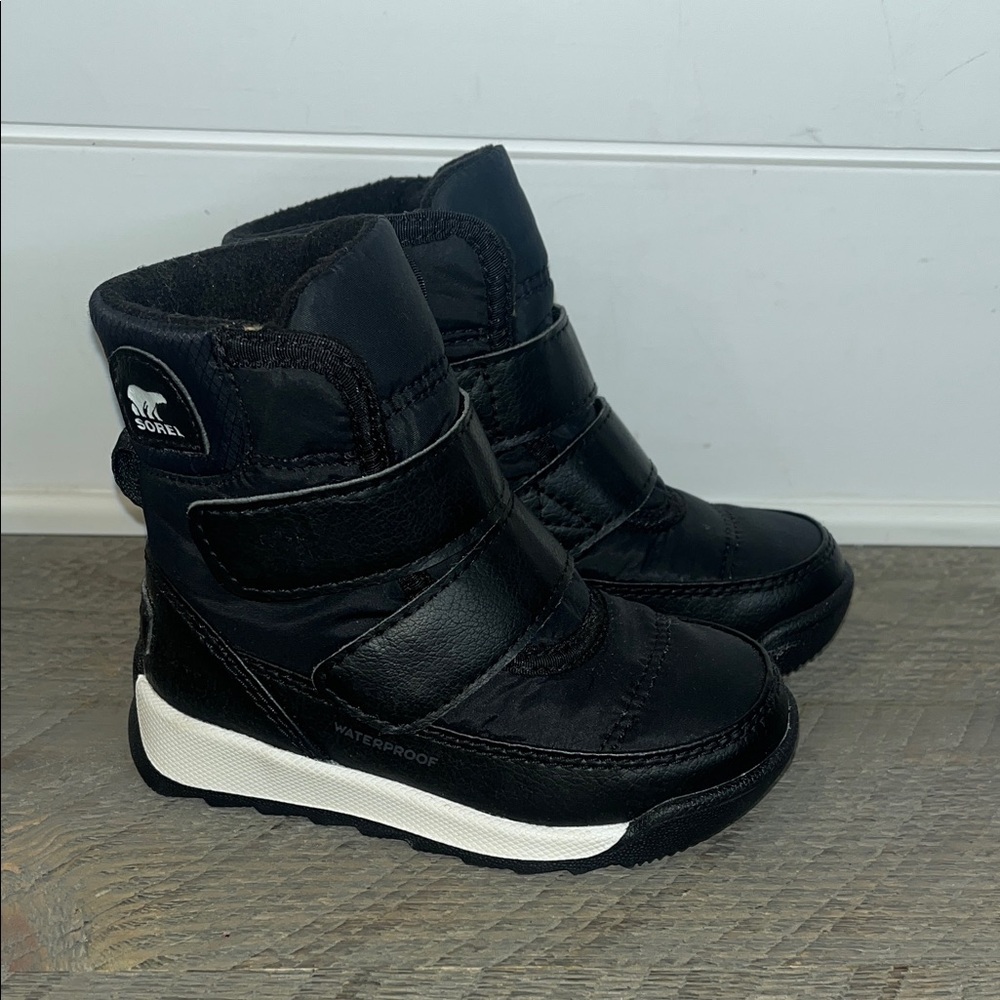 SOREL TODDLER WHITNEY ll STRAP WP Insulated Waterproof Snow Winter Boot Size 6 - Picture 4 of 9